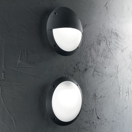 Ideal Lux - Kinkiet zewnętrzny POLAR 1xE27/23W/230V IP66 czarny