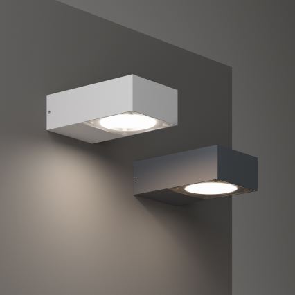 Ideal Lux - Kinkiet zewnętrzny SIRIO 1xGX53/9W/230V IP65 antracyt