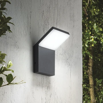 Ideal Lux - Kinkiet zewnętrzny STYLE LED/8,5W/230V 3000K CRI 90 IP54 czarny