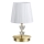 Ideal Lux - Kryształowa lampa stołowa PEGASO 1xE14/28W/230V złota