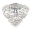 Ideal Lux - Kryształowe oświetlenie suf. DUBAI 24xE14/28W/230V śr. 78 cm chrom błyszczący