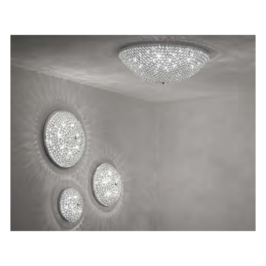 Ideal Lux - Kryształowe oświetlenie sufitowe ORION 12xG9/40W/230V