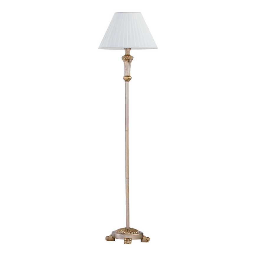 Ideal Lux - Lampa podłogowa FIRENZE 1xE14/40W/230V złota