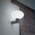 Ideal Lux - Lampa ścienna zewnętrzna CLIO 1xE27/42W/230V IP44 antracyt
