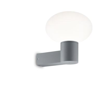 Ideal Lux - Lampa ścienna zewnętrzna CLIO 1xE27/42W/230V IP44 szara