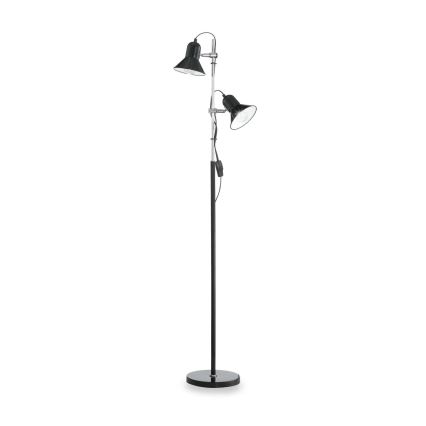 Ideal Lux - Lampa stojąca 2xE27/60W/230V czarna