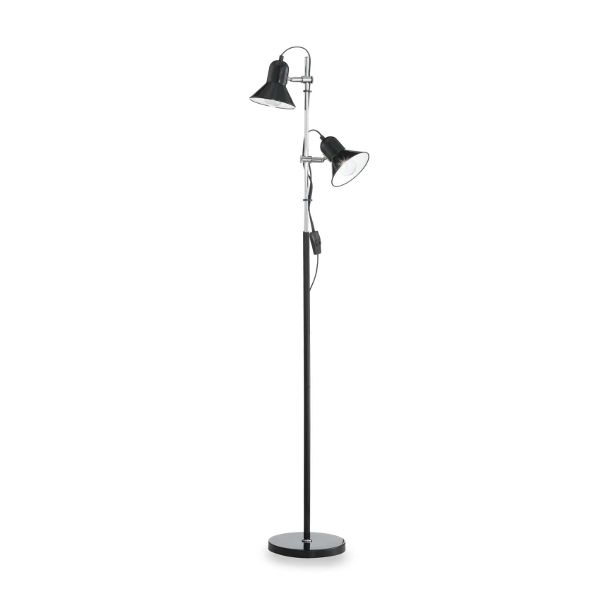 Ideal Lux - Lampa stojąca 2xE27/60W/230V czarna