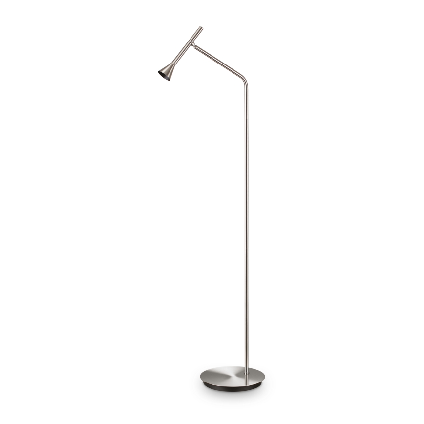 Ideal Lux - Lampa stojąca DIESIS LED/4,5W/230V CRI 95 matowy chrom