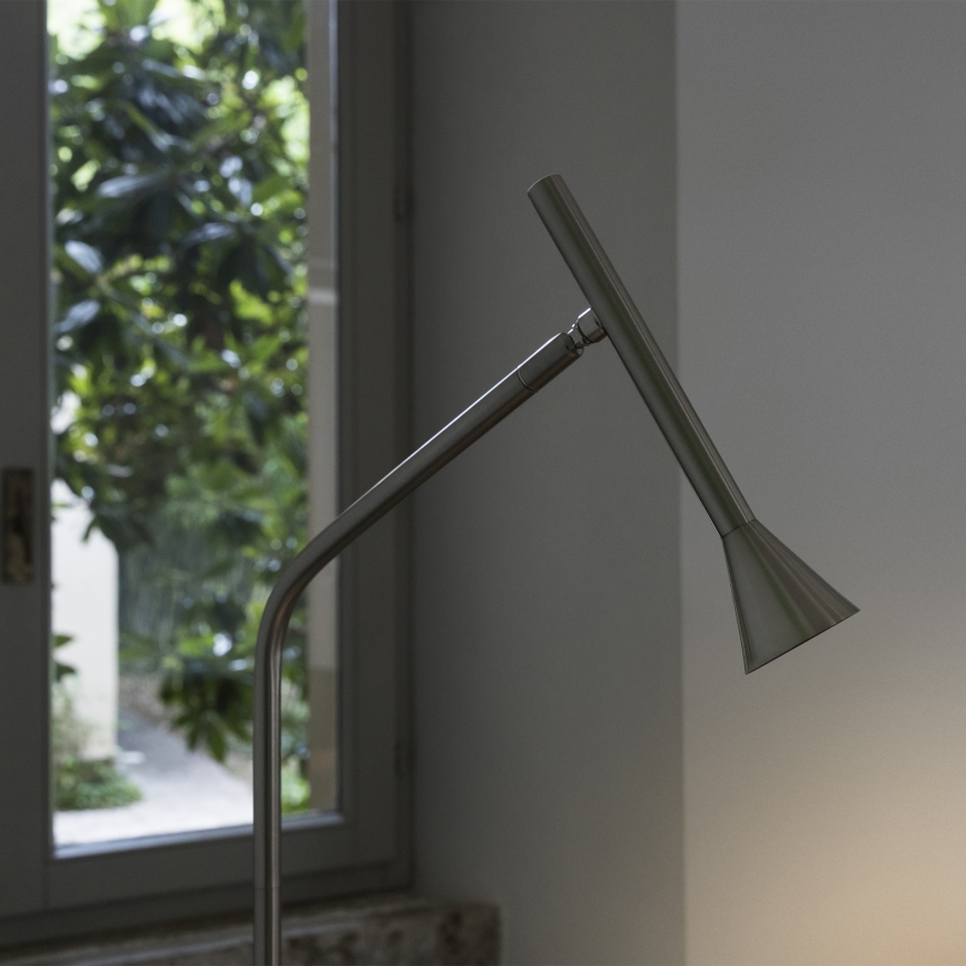 Ideal Lux - Lampa stojąca DIESIS LED/4,5W/230V CRI 95 matowy chrom