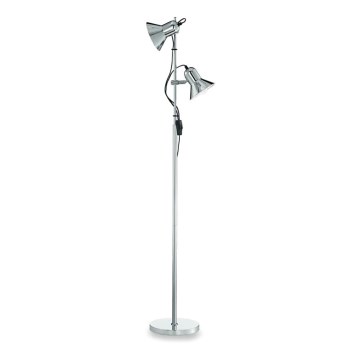 Ideal Lux - Lampa stojąca POLLY 2xE27/60W/230V chrom błyszczący