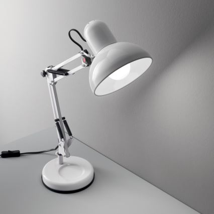 Ideal Lux - Lampa stołowa 1xE27/40W/230V biały