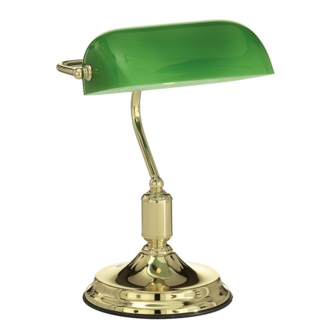 Ideal Lux - Lampa stołowa 1xE27/60W/230V mosiądz