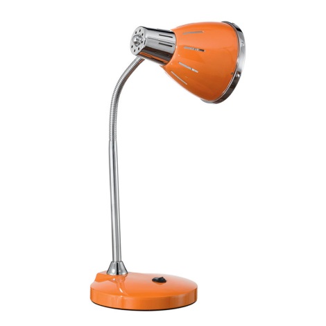 Ideal Lux - Lampa stołowa 1xE27/60W/230V pomarańczowa