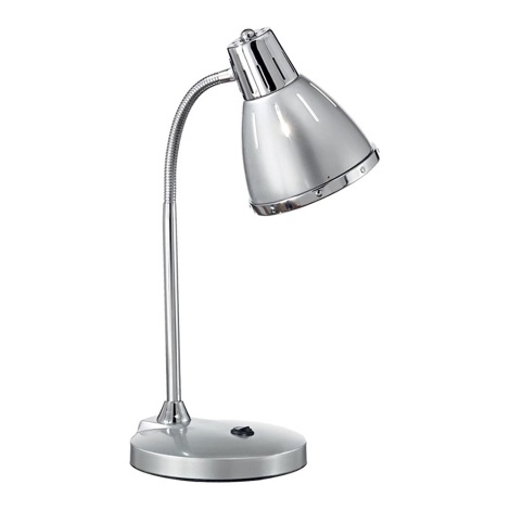 Ideal Lux - Lampa stołowa 1xE27/60W/230V srebrna