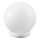 Ideal Lux - Lampa stołowa CARTA 1xE27/25W/230V śr. 30 cm biała