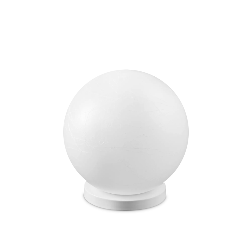 Ideal Lux - Lampa stołowa CARTA 1xE27/25W/230V śr. 40 cm biały