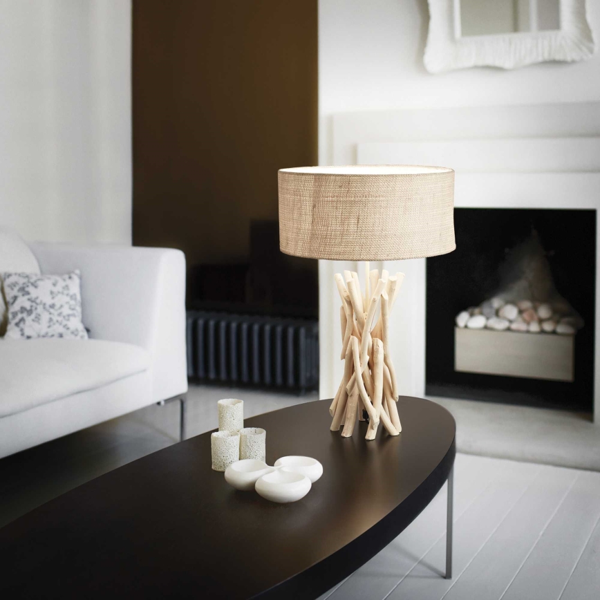 Ideal Lux - Lampa stołowa DRIFTWOOD 1xE27/60W/230V Gujawa
