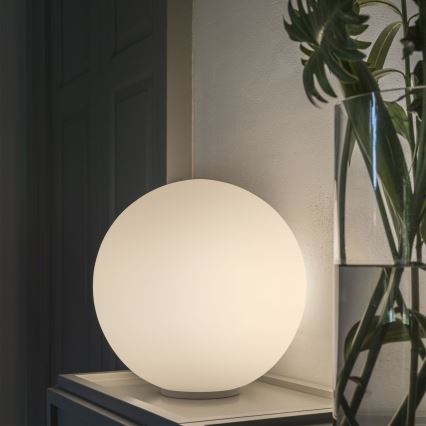 Ideal Lux - Lampa stołowa MAPA 1xE27/42W/230V śr. 30 cm biała