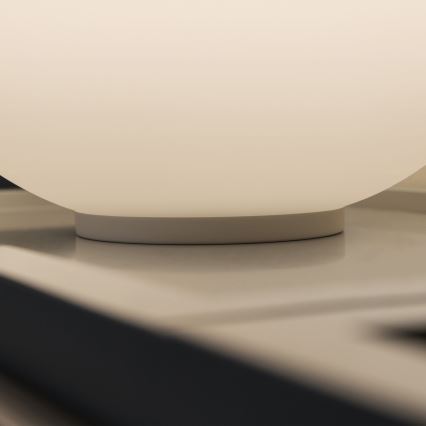 Ideal Lux - Lampa stołowa MAPA 1xE27/42W/230V śr. 30 cm biała