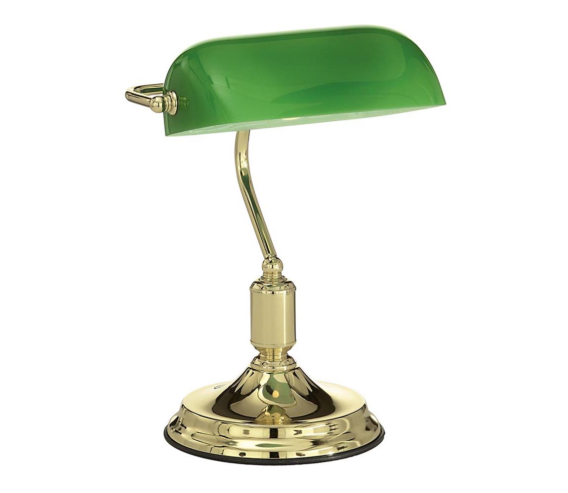 Ideal Lux - Lampa stołowa 1xE27/60W/230V mosiądz