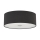 Ideal Lux - Lampa sufitowa 4xE27/60W/230V czarny