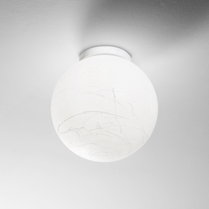 Ideal Lux - Lampa sufitowa CARTA 1xE27/25W/230V śr. 30 cm biała