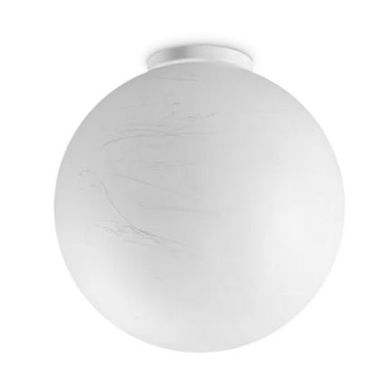Ideal Lux - Lampa sufitowa CARTA 1xE27/25W/230V śr. 30 cm biała