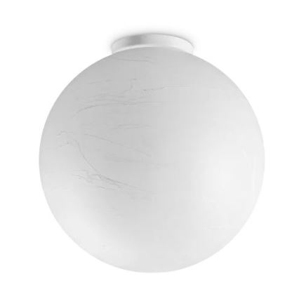 Ideal Lux - Lampa sufitowa CARTA 1xE27/25W/230V śr. 40 cm biała