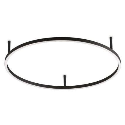 Ideal Lux - Lampa sufitowa LED ORACLE SLIM LED/37W/230V 3000K CRI 90 Ø 70 cm czarna