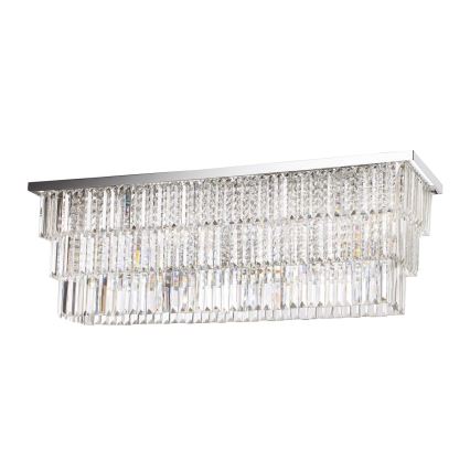 Ideal Lux - Lampa sufitowa MARTINEZ 8xE14/40W/230V chrom błyszczący