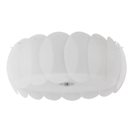 Ideal Lux - Lampa sufitowa OVALINO 8xE27/60W/230V śr. 53,5 cm biała