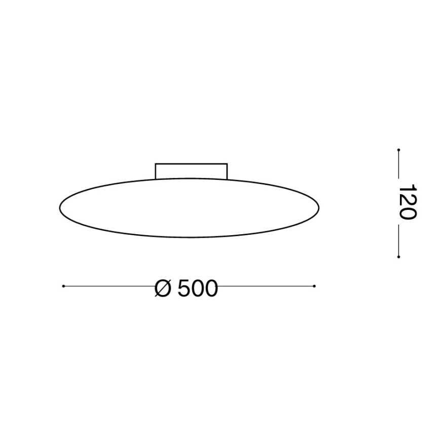 Ideal Lux - Lampa sufitowa SMARTIES 3xE27/42W/230V śr. 50 cm biała