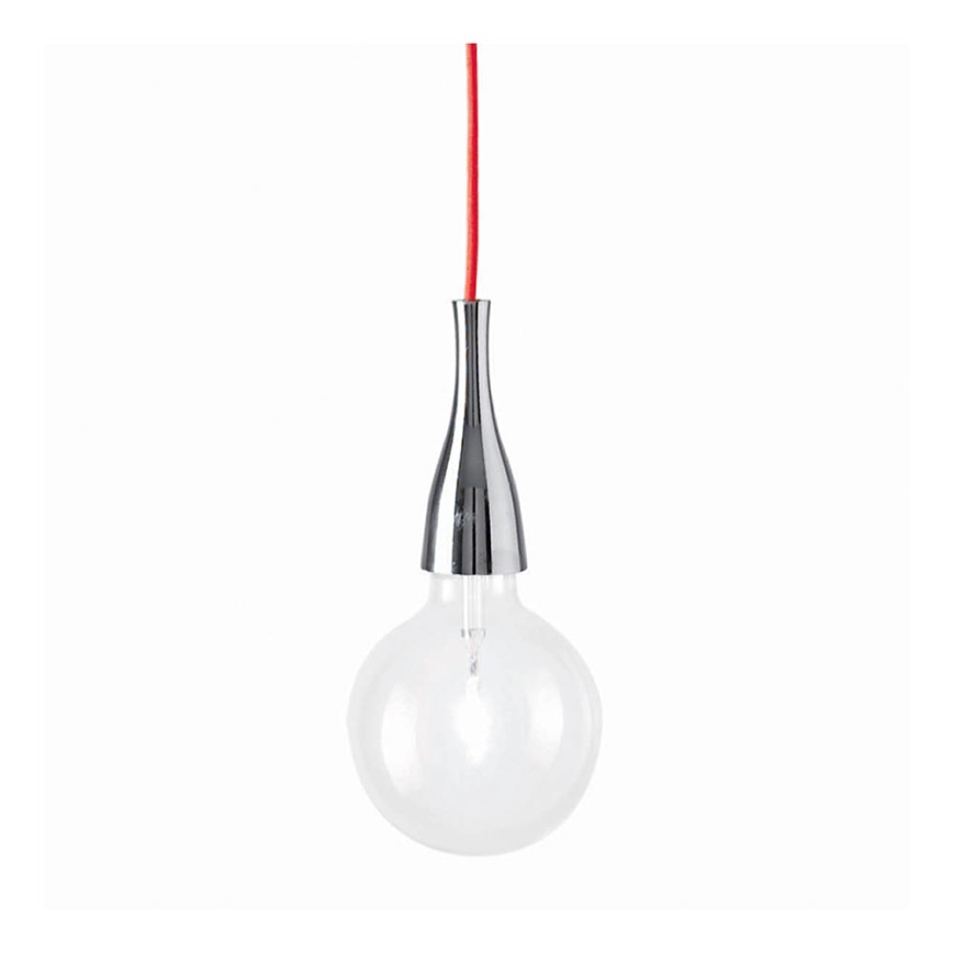 Ideal Lux - Lampa wisząca 1xE27/42W/230V błyszczący chrom