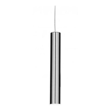 Ideal Lux - Lampa wisząca LED na lince LOOK 1xGU10/7W/230V CRI 90 śr. 6 cm chrom błyszczący