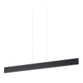 Ideal Lux - Lampa wisząca LED na linkach DESK LED/32W/230V 102,5 cm CRI 90 czarna