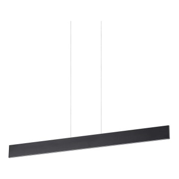 Ideal Lux - Lampa wisząca LED na linkach DESK LED/32W/230V 102,5 cm CRI 90 czarna