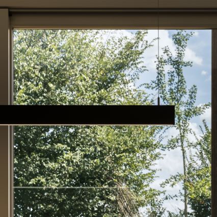 Ideal Lux - Lampa wisząca na lince LINUS LED/32W/230V 4000K CRI 90 120 cm czarna