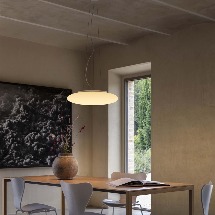 Ideal Lux - Lampa wisząca na linkach SMARTIES 3xE27/42W/230V śr. 42,5 cm biała