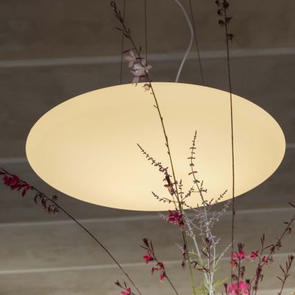 Ideal Lux - Lampa wisząca na linkach SMARTIES 3xE27/42W/230V śr. 42,5 cm biała