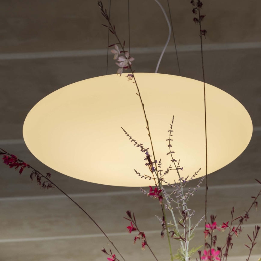 Ideal Lux - Lampa wisząca na linkach SMARTIES 3xE27/42W/230V śr. 42,5 cm biała
