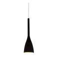 Ideal Lux - Lampa wisząca na linkę FLUT 1xE14/40W/230V, średnica 10,5 cm, czarna