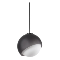 Ideal Lux - Lampa wisząca na przewodzie BLOOM 1xE27/42W/230V Ø 22 cm czarna