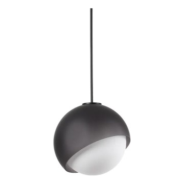 Ideal Lux - Lampa wisząca na przewodzie BLOOM 1xE27/42W/230V Ø 22 cm czarna