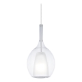 Ideal Lux - Lampa wisząca na przewodzie KALIQUE 1xE27/42W/230V śr. 18 cm przezroczysta