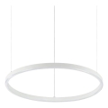 Ideal Lux - Lampa wisząca na przewodzie ORACLE SLIM LED/29W/230V 4000K CRI 90 śr. 50 cm biała
