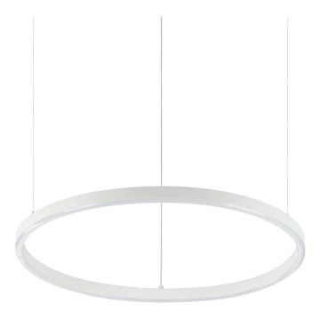 Ideal Lux - Lampa wisząca na przewodzie ORACLE SLIM LED/29W/230V 4000K CRI 90 śr. 50 cm biała