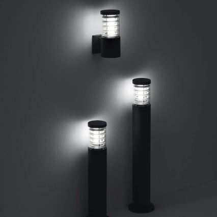 Ideal Lux - Lampa zewnętrzna 1xE27/42W/230V 60 cm IP44 antracyt
