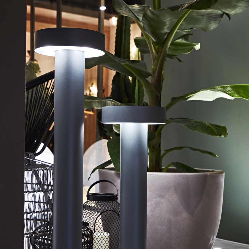 Ideal Lux - Lampa zewnętrzna 4xG9/15W/230V 60 cm IP44 antracyt