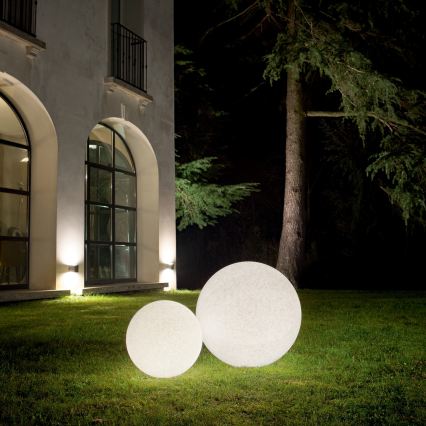 Ideal Lux - Lampa zewnętrzna DORIS 1xE27/60W/230V śr. 30 cm IP44 szara