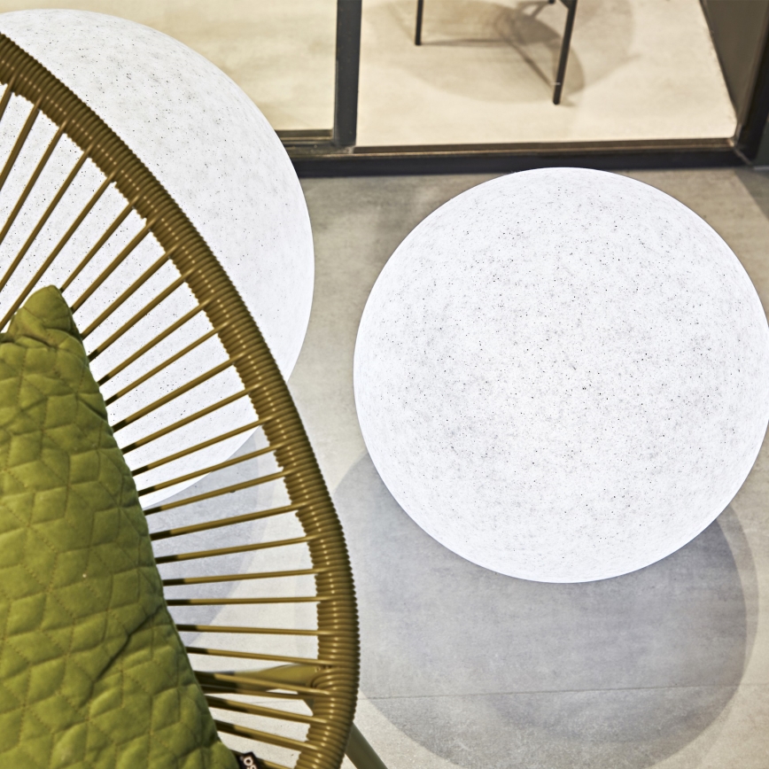 Ideal Lux - Lampa zewnętrzna DORIS 1xE27/60W/230V śr. 48 cm IP44 szara